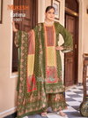 Fatima By Mukesh Pure Crape Silk Digital Print Top With Plazo Dupatta Suppliers In India